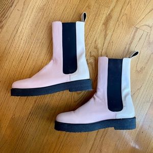STAUD Palamino Leather Chelsea Boots